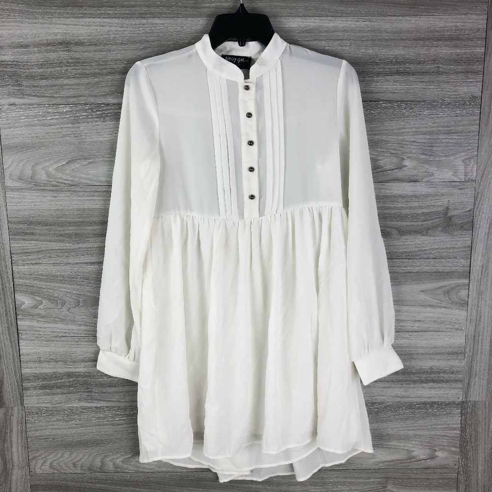 Nasty Gal Collar Blouse